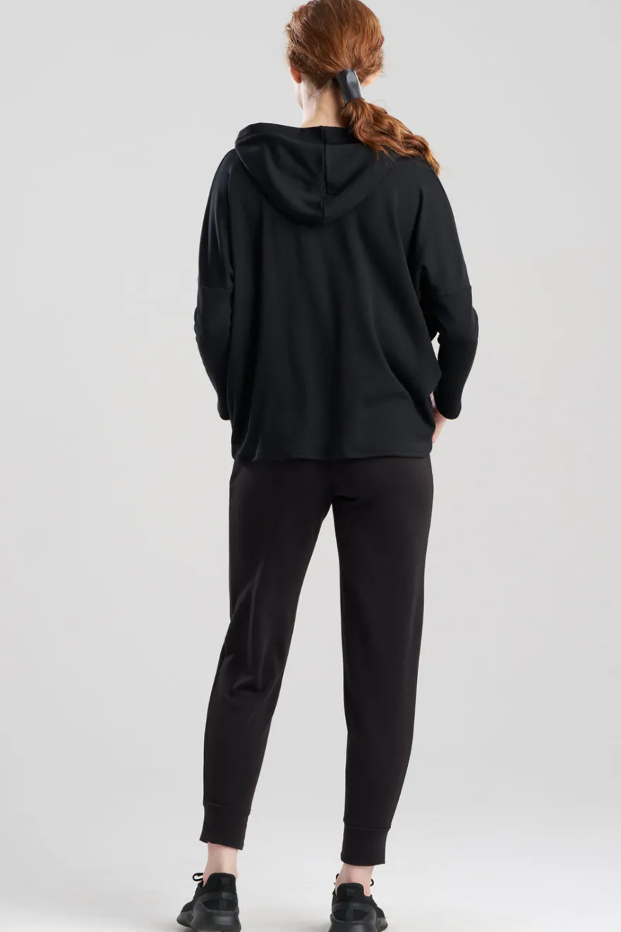 Cocoon Brushed French Terry Kimono Hoodie