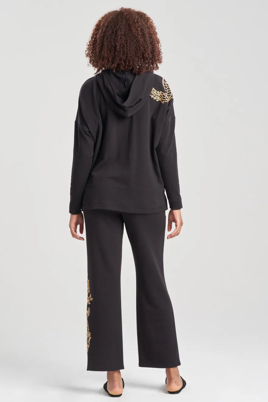 Cocoon Embroidered Dragon Hoodie