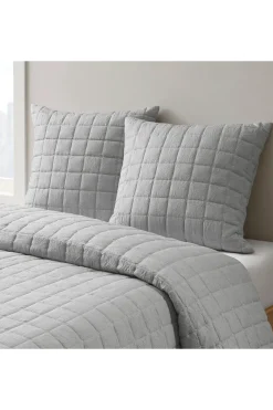 Cocoon Quilt Top Grey Comforter Mini Set