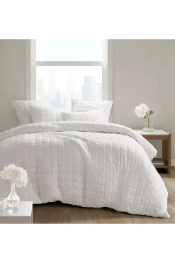 Cocoon Quilt Top White Comforter Mini Set