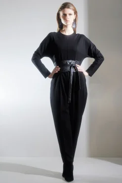 Compact Knit Jumpsuit