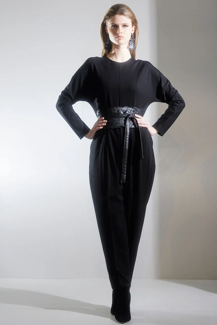 Compact Knit Jumpsuit