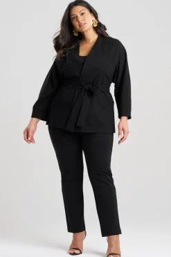 Compact Knit Kimono Jacket