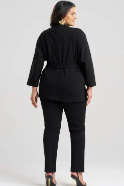 Compact Knit Kimono Jacket
