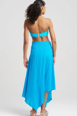 Cotton Gauze Bandeau Dress