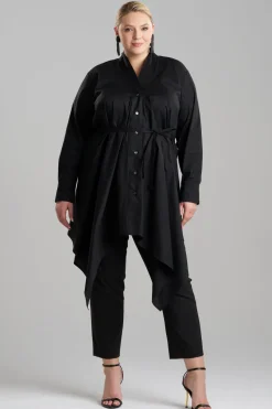 Cotton Poplin Handkerchief Tunic