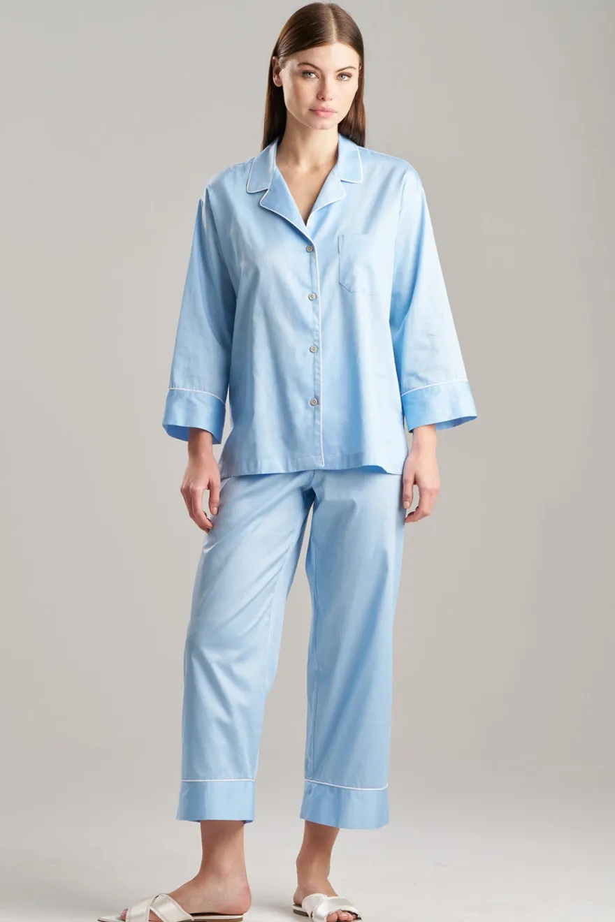 Cotton Sateen Essentials Notch PJ