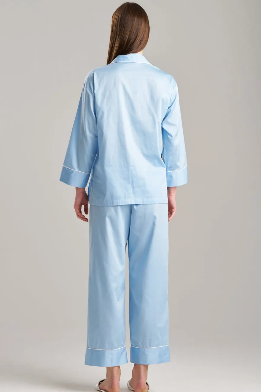 Cotton Sateen Essentials Notch PJ