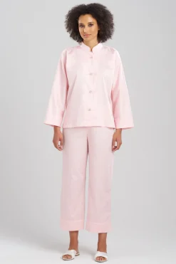 Cotton Sateen Essentials Mandarin PJ