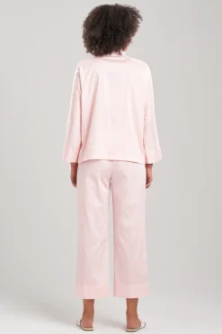 Cotton Sateen Essentials Mandarin PJ