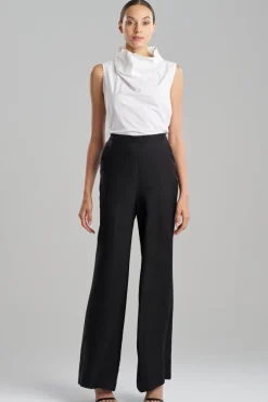 Cotton Silk Twill Trousers