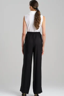 Cotton Silk Twill Trousers