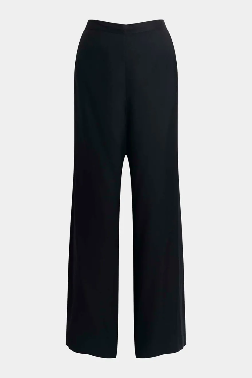 Cotton Silk Twill Trousers