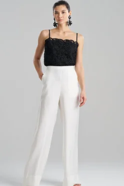Cotton Silk Twill Trousers