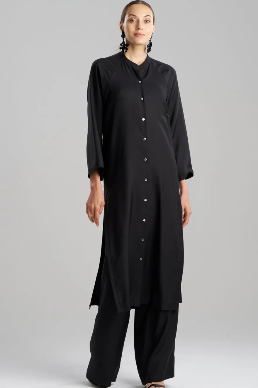 Cotton Silk Twill Tunic