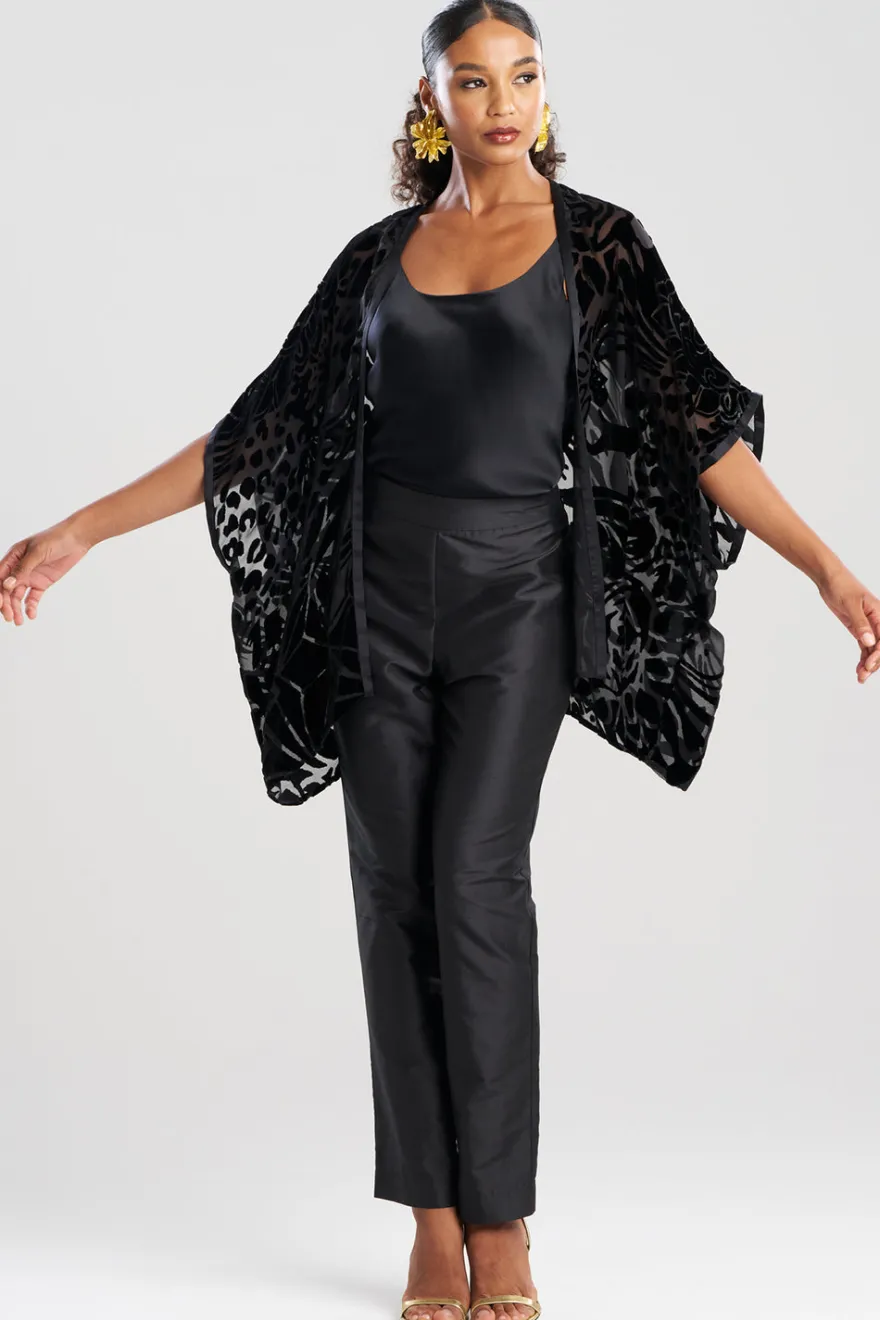 Couture Burnout Velvet Cocoon Cardigan