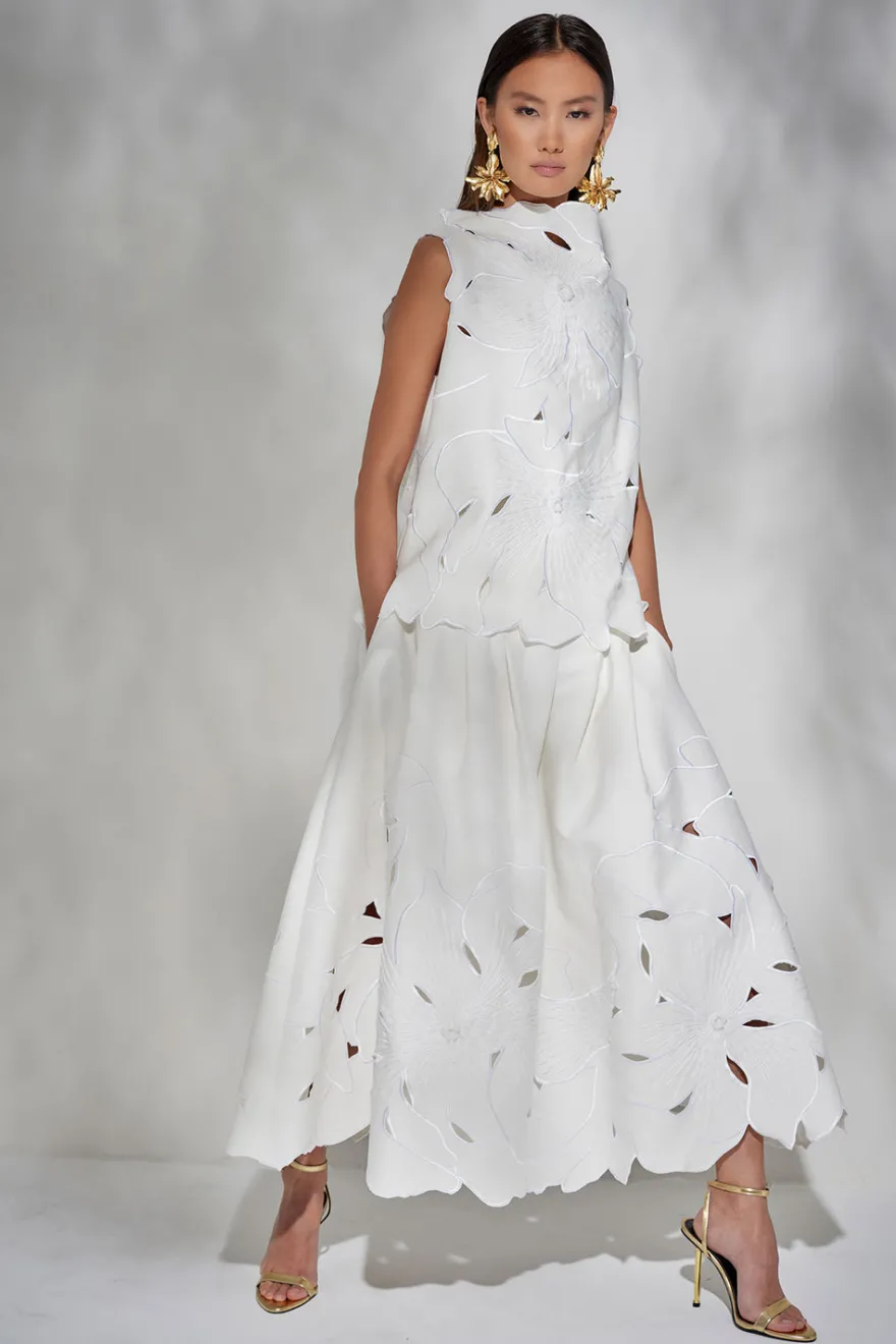 Couture Canvas Embellished Top