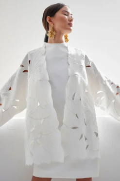 Couture Canvas Embellished Jacket