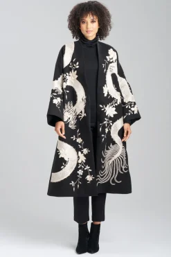 Couture Felt Embroidered Dragon Coat