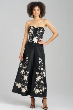 Couture Floral Embroidered Corset