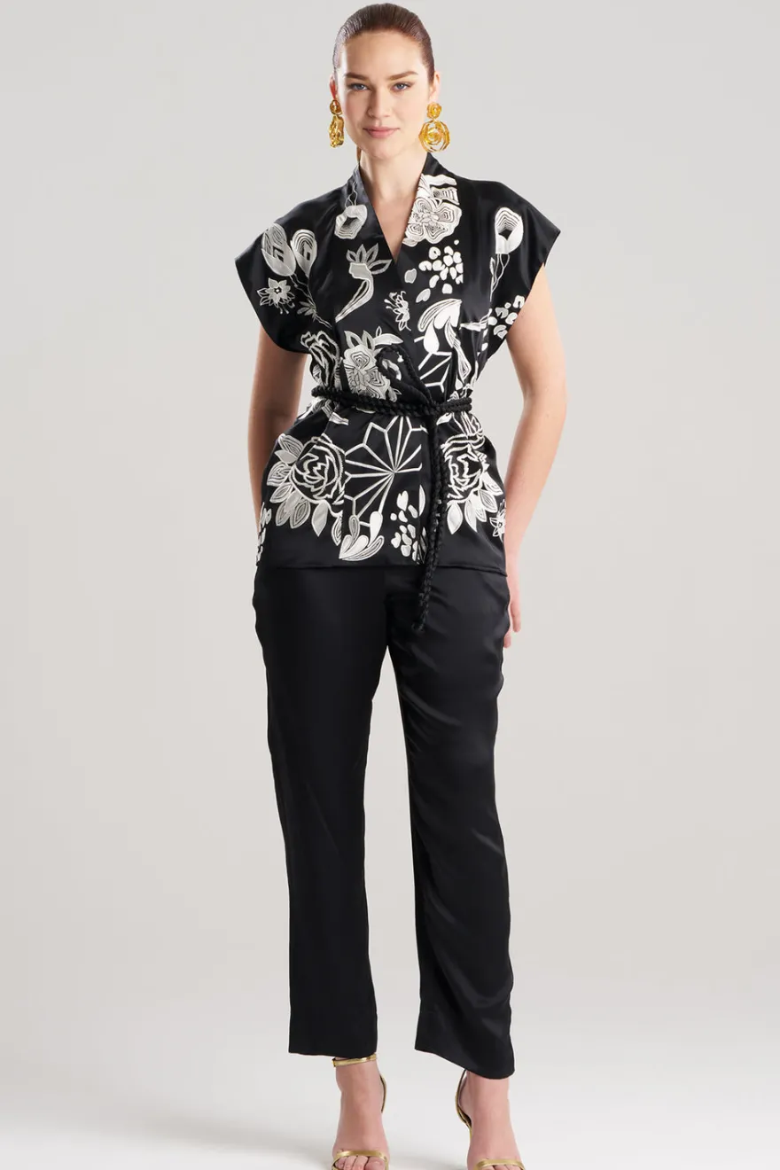 Couture Nouveau Embroidered Silk Vest