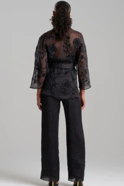 Couture Piña Belted Jacket