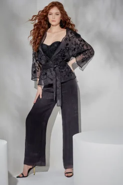 Couture Piña Belted Jacket