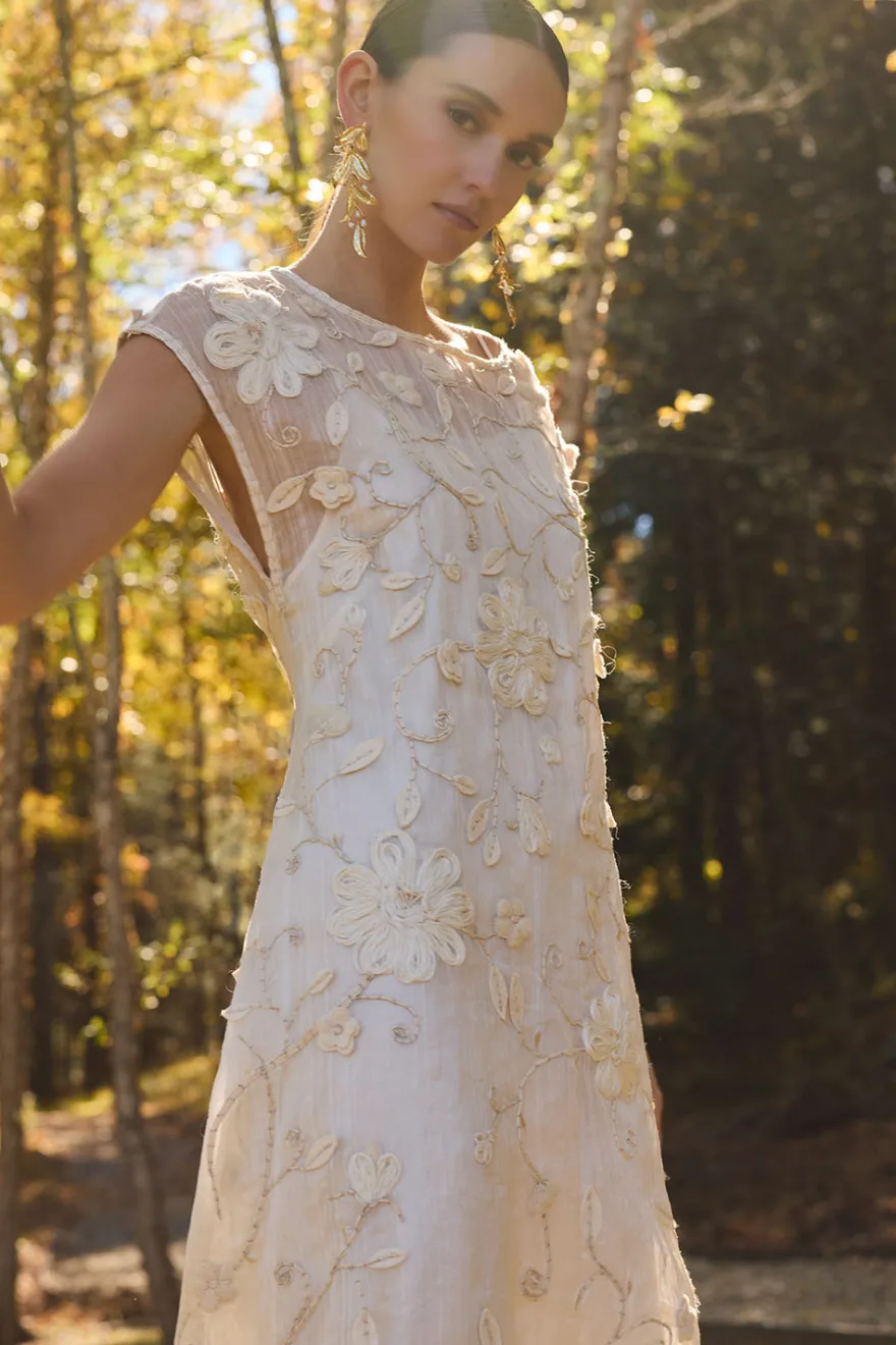 Couture Piña Embellished Dress