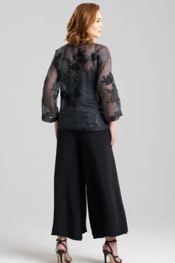 Couture Piña Embroidered Mandarin Jacket