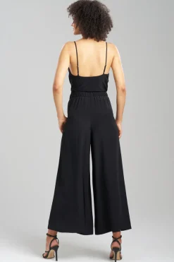 Couture Silk Crepe Palazzo Pants