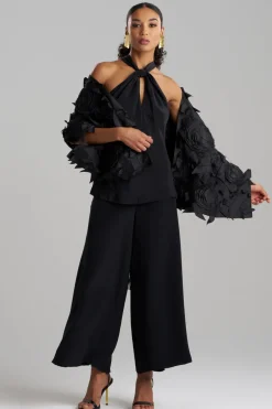 Couture Silk Dupioni Embellished Shawl