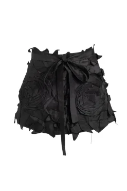Couture Silk Dupioni Embellished Obi Belt