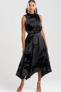 Couture Silk Dupioni Embroidered Skirt