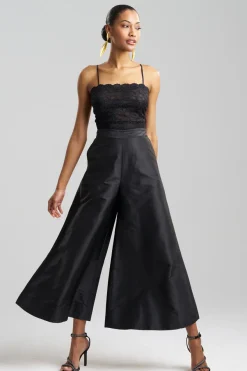 Couture Silk Dupioni Palazzo Pants