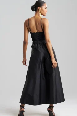 Couture Silk Dupioni Palazzo Pants
