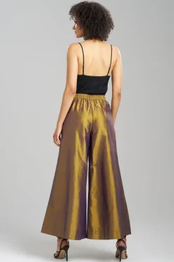 Couture Silk Dupioni Palazzo Pants