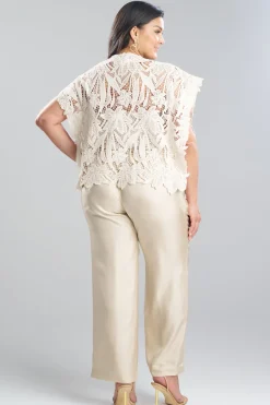 Crochet Lace Cotton Square Top