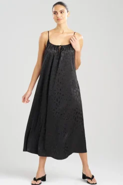 Decadence Tie Front Slip Dress