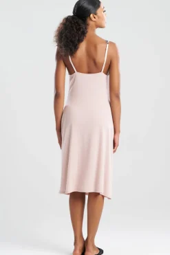 Dhalia Knit Jersey Lace Gown