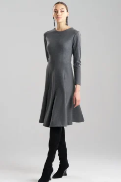 Double Jersey Midi Dress