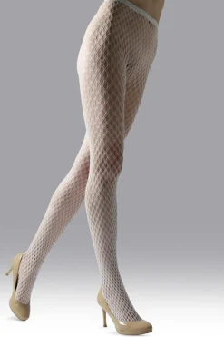 Double Weave Net Tights