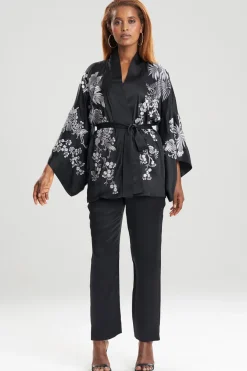 Dragon Embroidery Silk Wrap