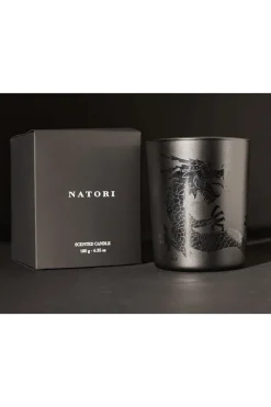 Dragon Etched Candle