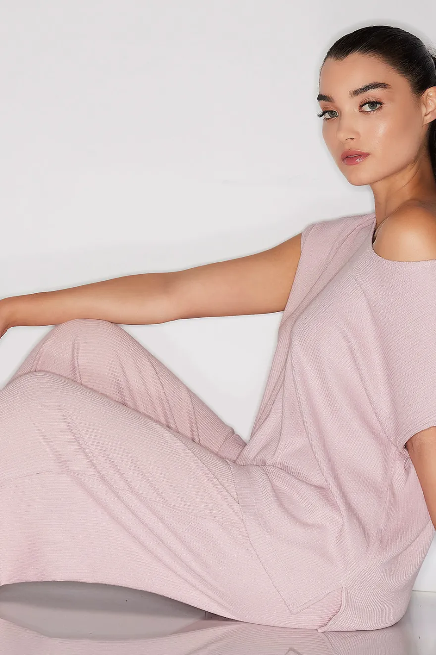 Eden Rib Knit Everywhere Straight Leg Pants
