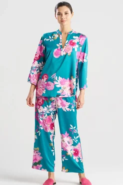 Empress Printed Satin PJ