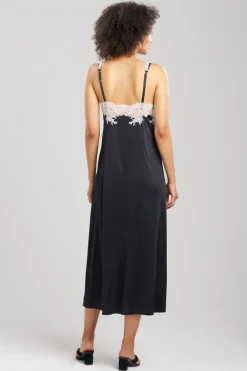 Enchant Lace Applique Slip Dress
