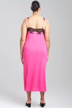 Enchant Lace Applique Slip Dress