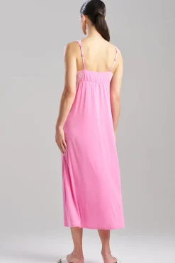 Enchant Lace Applique V-Neck Slip Dress