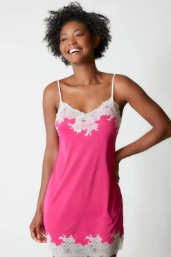 Enchant Lace Trim Chemise