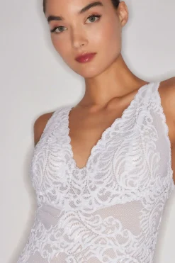 Feathers Boudoir Bodysuit